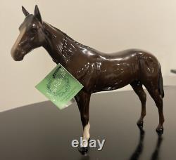 Royal Doulton Beswick Thoroughbred Horse Statue Figure withTags 10 Long