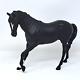 Royal Doulton Black Beauty Horse Matte Porcelain Figurine Da 25 Made In England