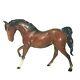 Royal Doulton Brown Porcelain Horse Figurine Glossy Finish 7.25 H X 10 L