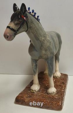 Royal Doulton Clydesdale Horse Figure Sporting & Ceremonial Collection c2003 MIB