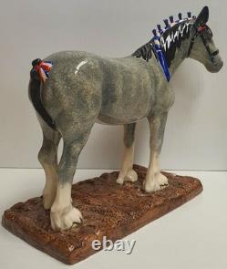 Royal Doulton Clydesdale Horse Figure Sporting & Ceremonial Collection c2003 MIB