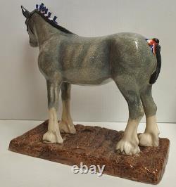 Royal Doulton Clydesdale Horse Figure Sporting & Ceremonial Collection c2003 MIB