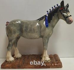 Royal Doulton Clydesdale Horse Figure Sporting & Ceremonial Collection c2003 MIB