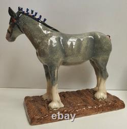Royal Doulton Clydesdale Horse Figure Sporting & Ceremonial Collection c2003 MIB