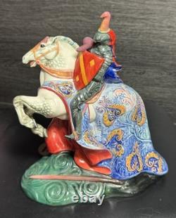 Royal Doulton Figurine THE BROKEN LANCE Knitght on Horse #HN2041