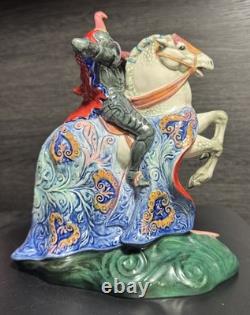 Royal Doulton Figurine THE BROKEN LANCE Knitght on Horse #HN2041