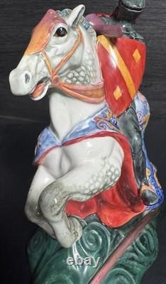 Royal Doulton Figurine THE BROKEN LANCE Knitght on Horse #HN2041