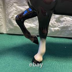 Royal Doulton Stocky Jogging Mare Horse Figurine England Vintage Brown Beauty