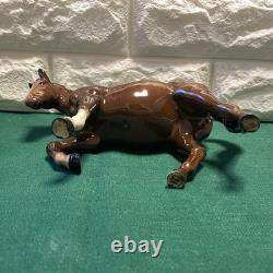 Royal Doulton Stocky Jogging Mare Horse Figurine England Vintage Brown Beauty