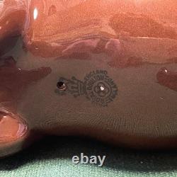 Royal Doulton Stocky Jogging Mare Horse Figurine England Vintage Brown Beauty