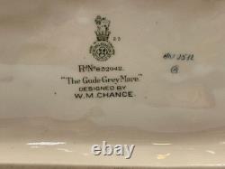 Royal Doulton The Gude Grey Mare Mare & Foal Figurine, HN 2532 WithRare Stamp