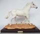 Royal Doulton White Milton Porcelain Horse Figure Mib Coa 537 Martyn Alcock