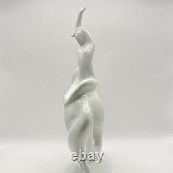 Royal Dux Bohemia Czech Jaroslav Jezek Lady Godiva Riding White Horse 685 14