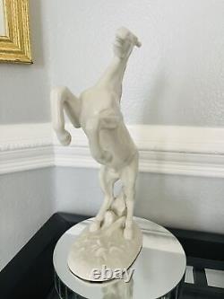 Royal Dux Figurine -horse Rearing