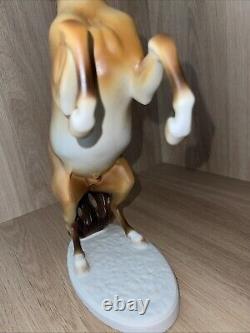 Royal Dux PORCELAIN Horse FIGURINE- Brand New