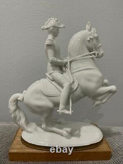 Royal Vienna Augarten Wien Porcelain Figurine Spanish Riding School Horse