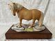 Royal Worcester Porcelain Palomino Shetland Pony Statue #59 By Bernard Winskill