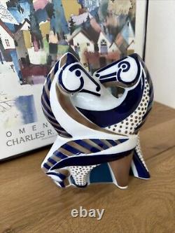 Sargadelos San Lucas Wild Horses Modern Sculpture in Porcelain