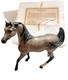 Scarce 1991 Breyer Galaxias Cofa Ltd Cold Cast Porcelain Prancing Arabian Dapple