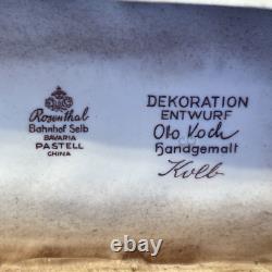 Scarce Rosenthal Germany Pastell Collection Porcelain Figurine Of A Horse