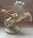 Schaubach Kunst Lady Godiva Naked On Horse Porcelain Figurine Rare Germany Euc