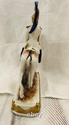 Scheibe-Alsbach GARDE IMPERIALE Porcelain Figurine Kister German Horse Napoleon