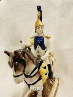 Scheibe-Alsbach GARDE IMPERIALE Porcelain Figurine Kister German Horse Napoleon