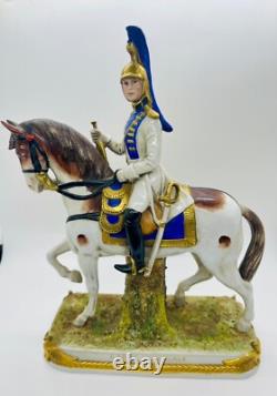 Scheibe-Alsbach GARDE IMPERIALE Porcelain Figurine Kister German Vintage