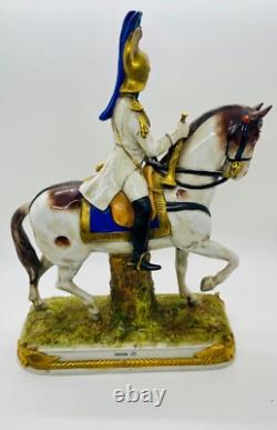 Scheibe-Alsbach GARDE IMPERIALE Porcelain Figurine Kister German Vintage