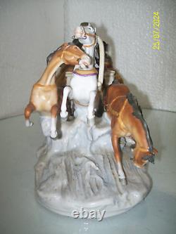 Scheibe-Alsbach Porcelain Napoleon's Flight 10763