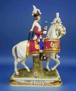 Scheibe-AlsbachCarl Lysek Napoleon Garde Imperiale horseback/drummer L33/6