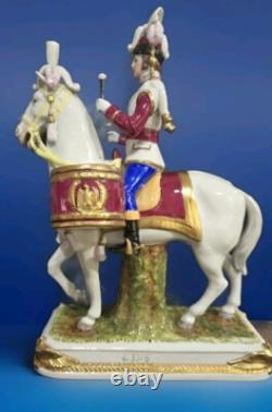 Scheibe-AlsbachCarl Lysek Napoleon Garde Imperiale horseback/drummer L33/6