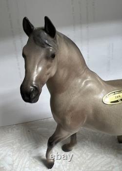 Spectacular Hagen Renaker ZARA, ARABIAN MARE Light Rose Grey. B-655
