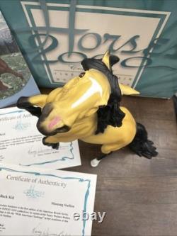 Stallions USA Horses 2000 Comeback Kid Mustang Porcelain Ltd Ed Nancy Belden