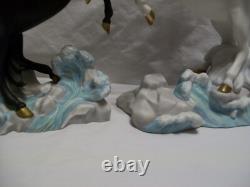 Statue Unicorn PrincetonGallery horse china Porcelain Ceramic figurine RARE lot