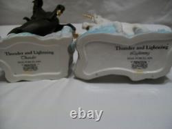 Statue Unicorn PrincetonGallery horse china Porcelain Ceramic figurine RARE lot