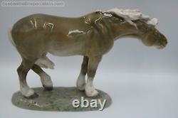 Superb Royal Copenhagen porcelain figurine Windswept Horse Lauritz Jensen