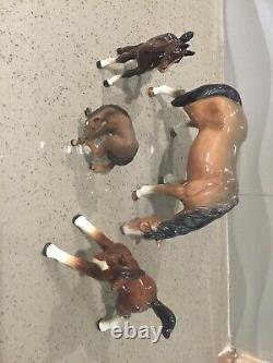 Sylvac And Royal Doulton Horse Figurines