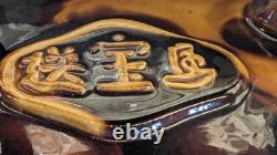 Tang-Style Chinese Ceramic Horse Amber Green Drip Glaze Statue 18 Heavy-Large