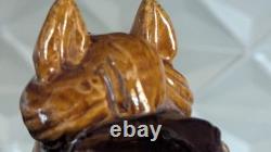 Tang-Style Chinese Ceramic Horse Amber Green Drip Glaze Statue 18 Heavy-Large