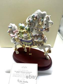 The Happy Birthday Carousel Horse Lenox Classic Edition NEW Original Box & Cert
