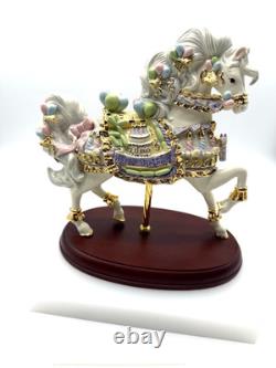 The Happy Birthday Carousel Horse Lenox Classic Edition NEW Original Box & Cert