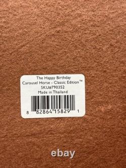 The Happy Birthday Carousel Horse Lenox Classic Edition NEW Original Box & Cert