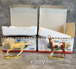 The Spirit Collection by Breyer Rain & Esperanza Handmade Porcelain Horses New