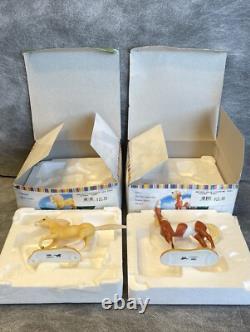 The Spirit Collection by Breyer Rain & Esperanza Handmade Porcelain Horses New