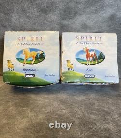 The Spirit Collection by Breyer Rain & Esperanza Handmade Porcelain Horses New