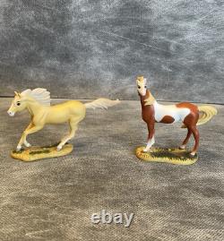 The Spirit Collection by Breyer Rain & Esperanza Handmade Porcelain Horses New