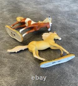 The Spirit Collection by Breyer Rain & Esperanza Handmade Porcelain Horses New