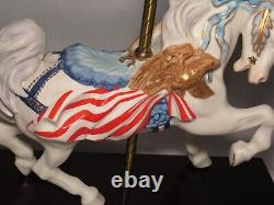 Ticonderoga Bicentennial Horse 1976 Cybis 13 Porcelain Ltd Ed Figure