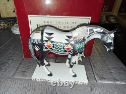 Trail of Painted Ponies 2004 Tewa Horse, Retired #1546, Pueblo Artist Tom Tapia